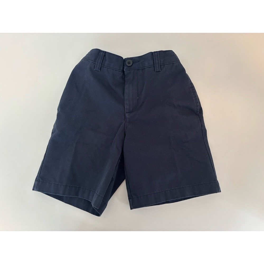 Lands End Boys Uniform Shorts Size 6-7